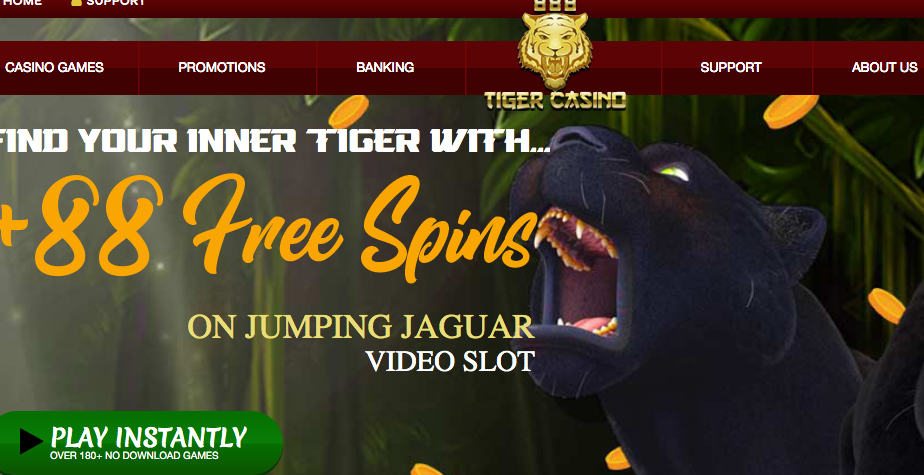 888 tiger casino bonus codes