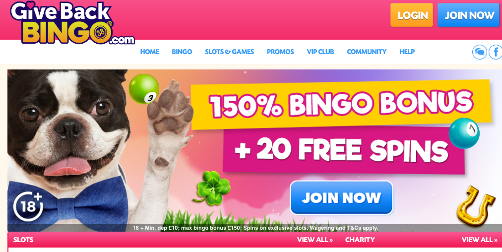 Give back bingo free spins online