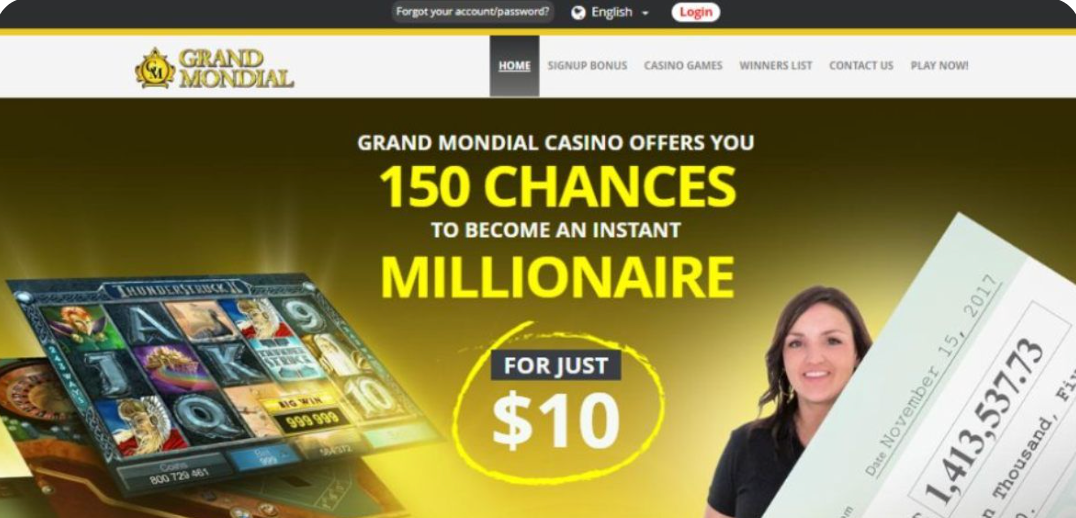 Grand Mondial Casino Sister Sites + Competitors
